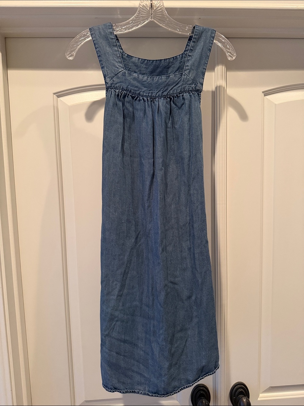 Blue Denim Tank Dress